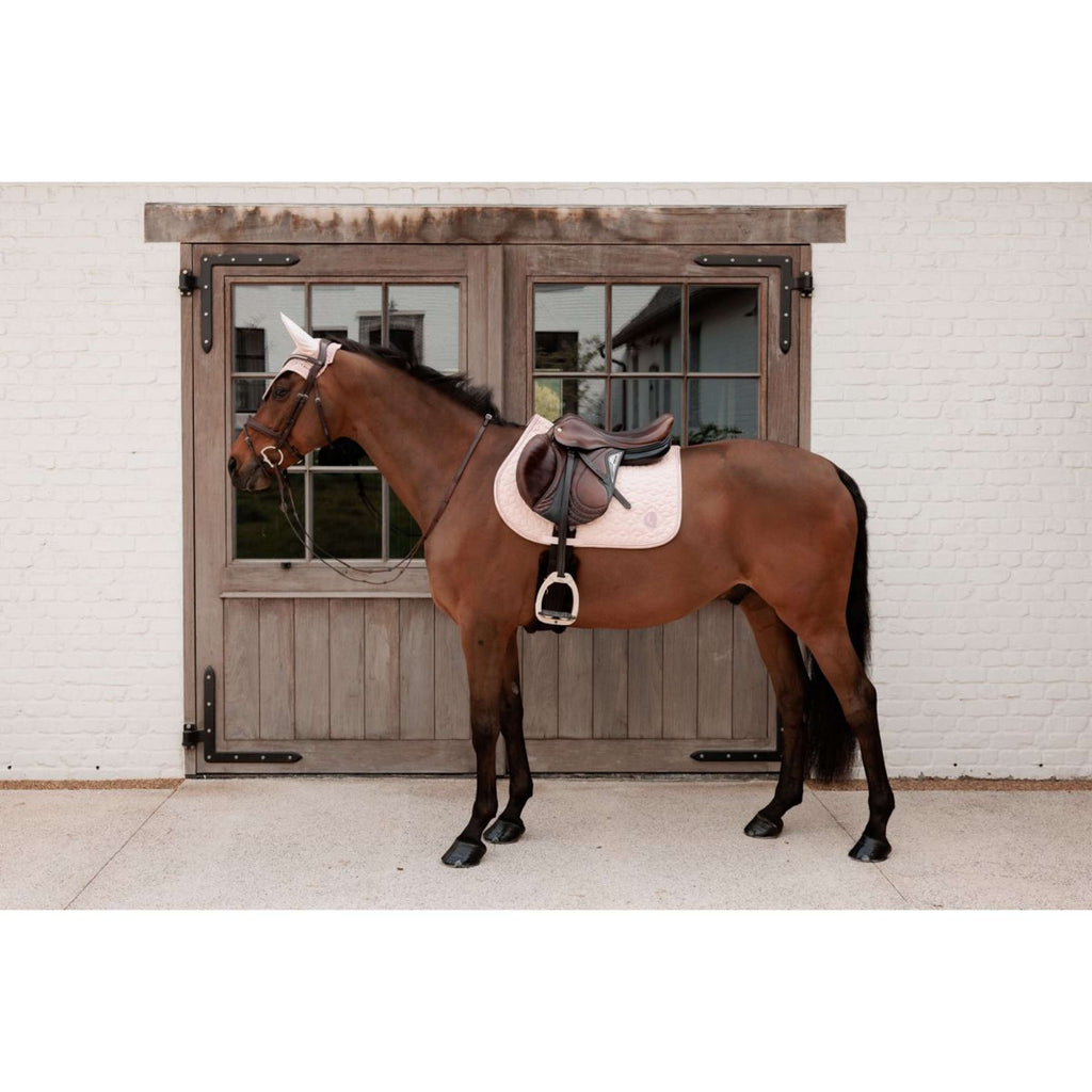 Kentucky Ear Bonnet Wellington Sparkling Logo Old Rose