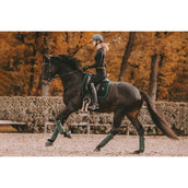 Kentucky Saddlepad Velvet Pearls Dressage Pine Green