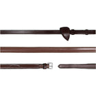 Dyon Reins New English Collection 1/2 Rubber Brown