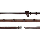 Dyon Reins 7 Loops New English Collection 1/2 Rubber Brown