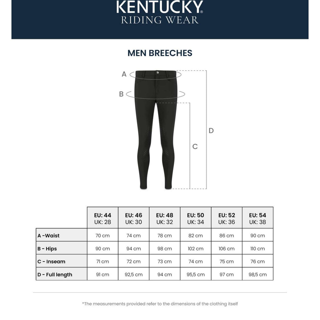 Kentucky Breeches Mexico Knee Grip Men Navy