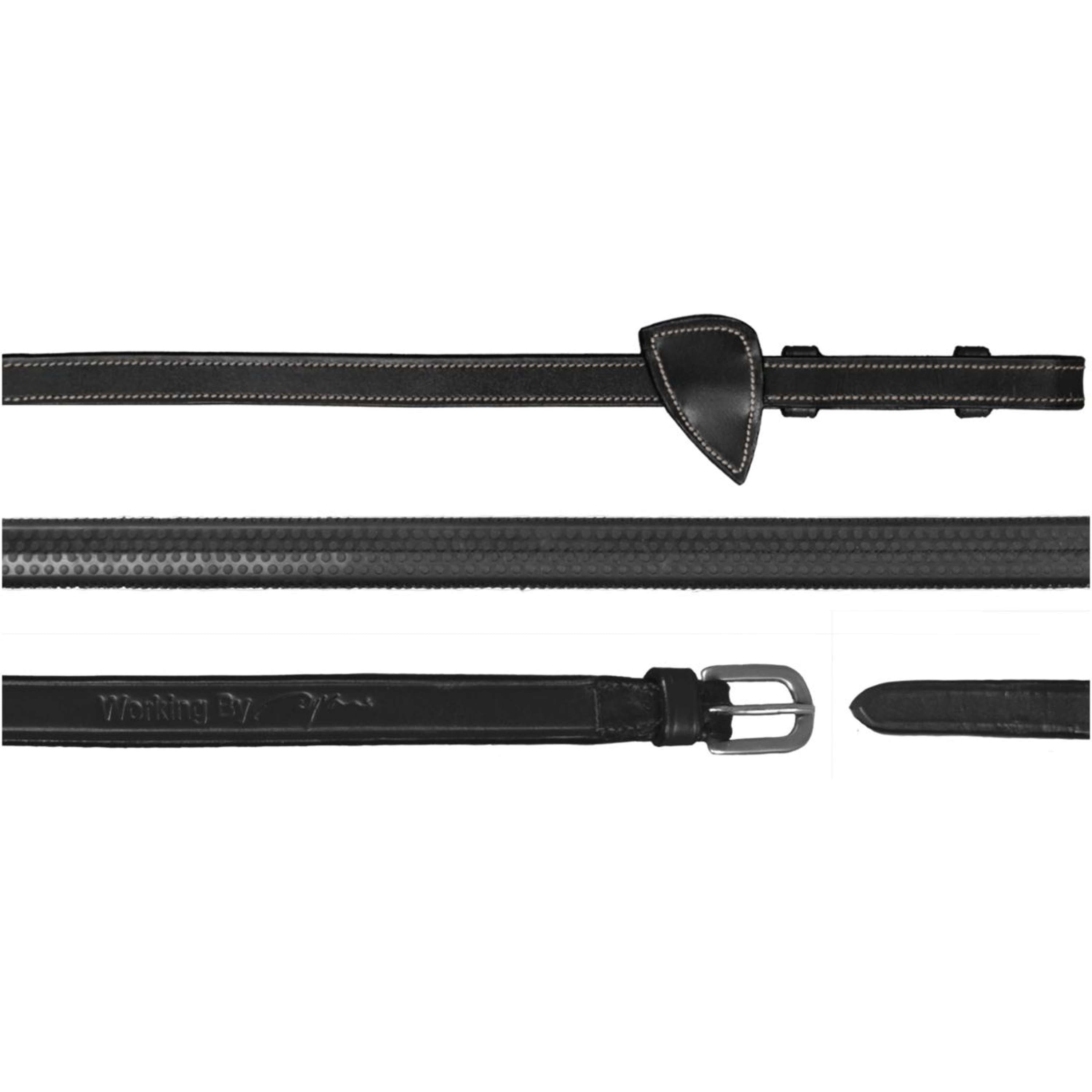 Dyon Reins Working by Dyon 1/2 Rubber Black
