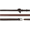 Dyon Reins Working by Dyon 1/2 Rubber Brown
