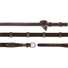 Dyon Reins 9 Loops Working By Dyon 5/8 Rubber Brown