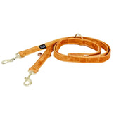 Kentucky Dog Leash Velvet Orange