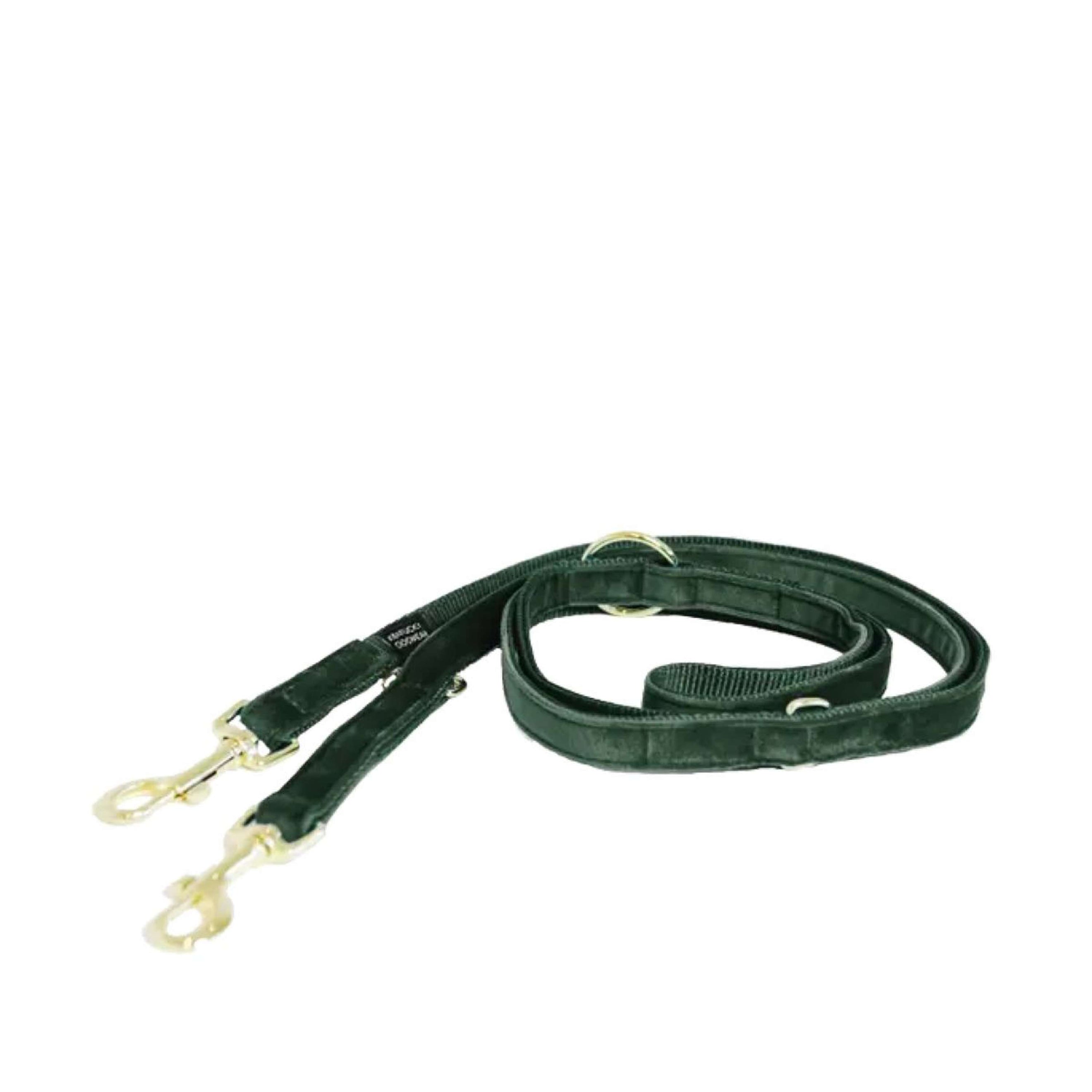 Kentucky Dog Leash Velvet Pine Green Kentucky Dog Leash Velvet Pine Green