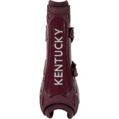 Kentucky Horsewear Tendon Boots Bamboo Elastic Bordeaux