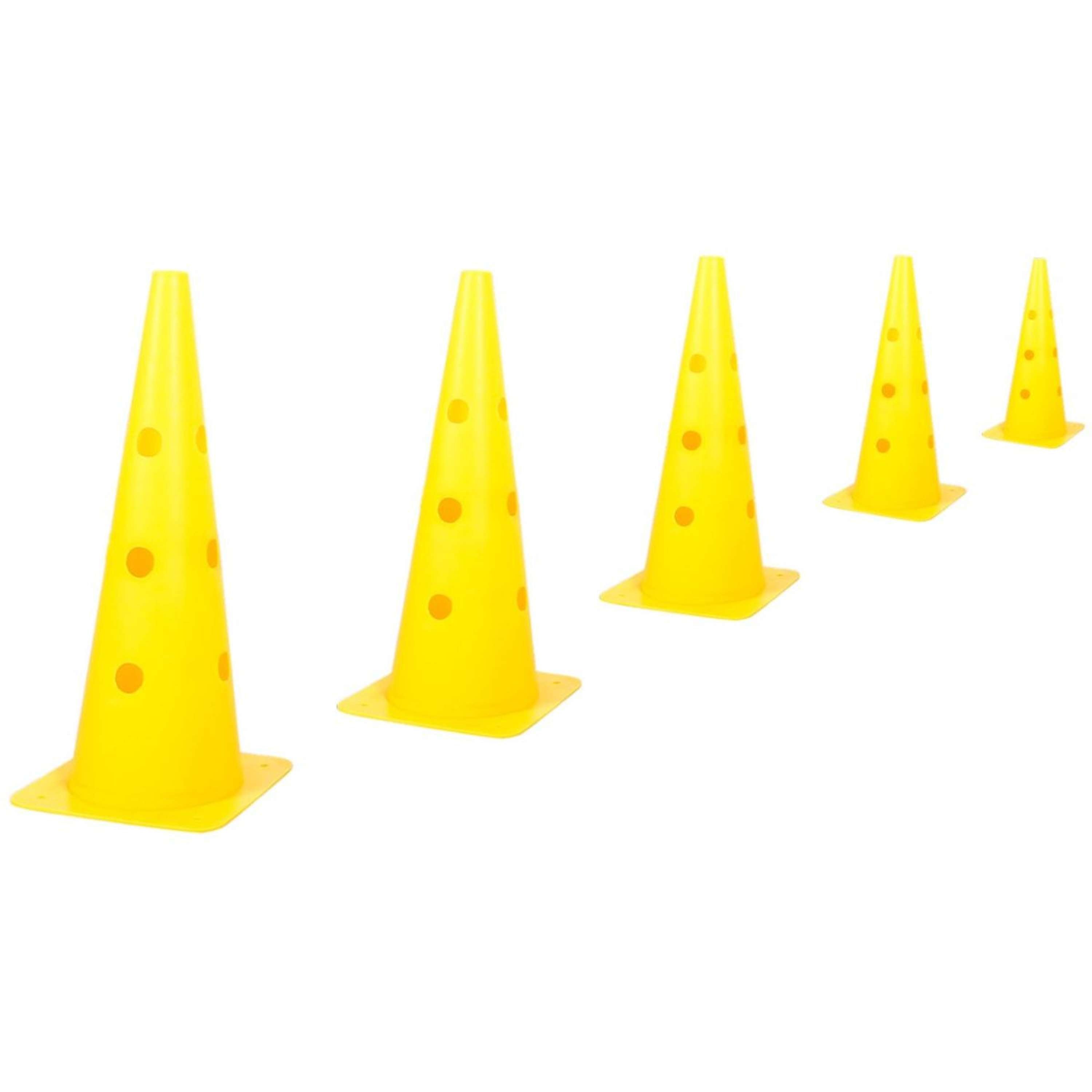Kerbl Agility Pylon Set 3 Upstands Red/Yellow