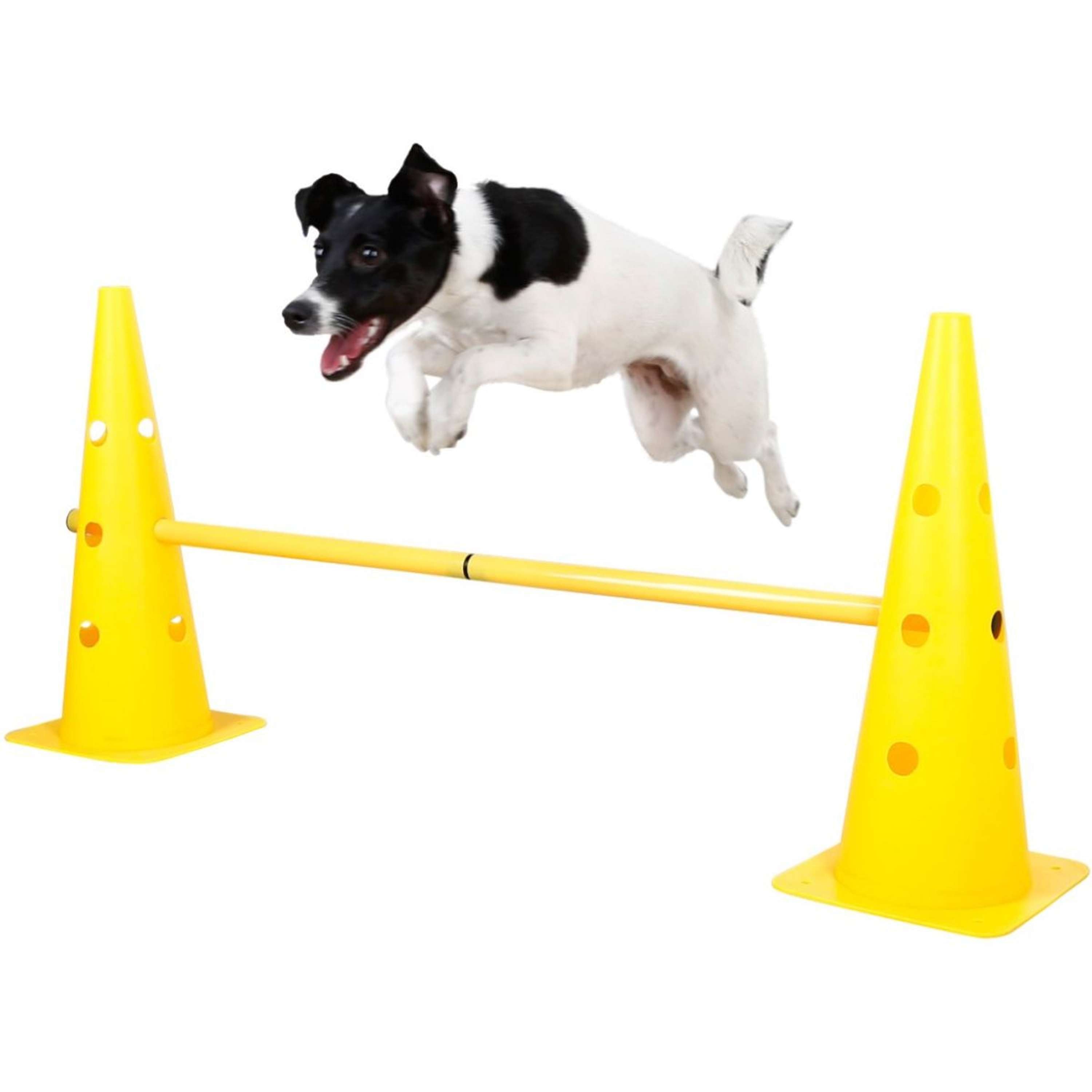 Kerbl Agility Pylon Set 3 Upstands Red/Yellow