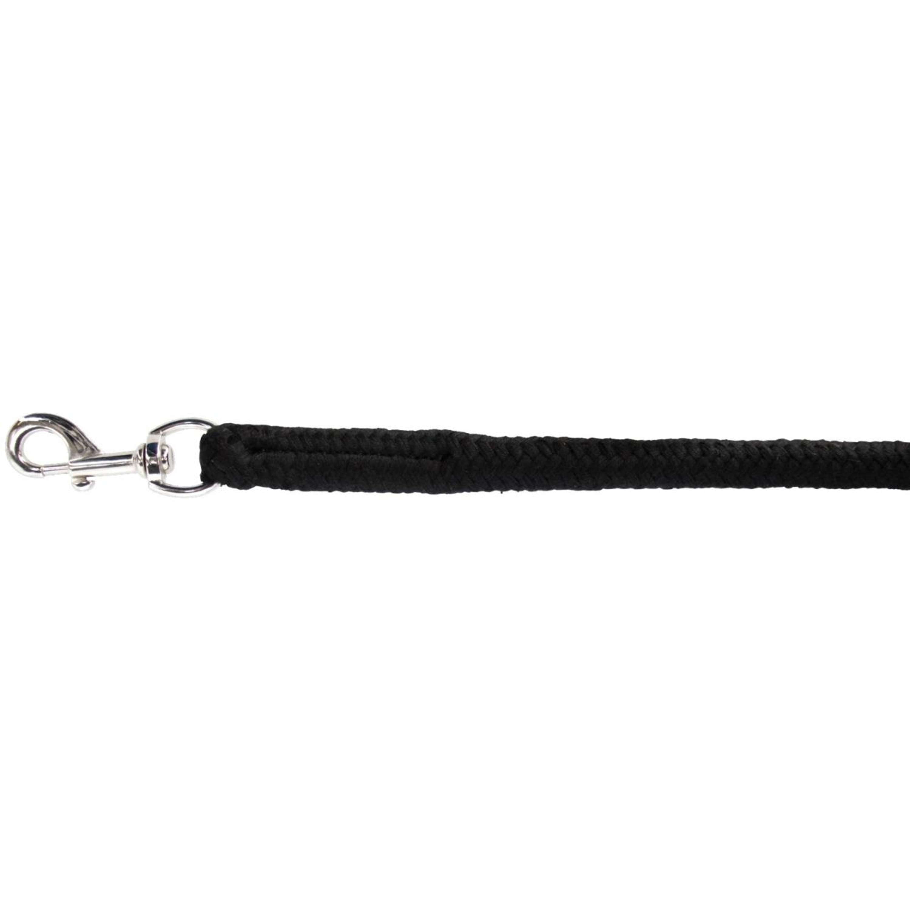 Kerbl Rope Cotton with Carabiner Black