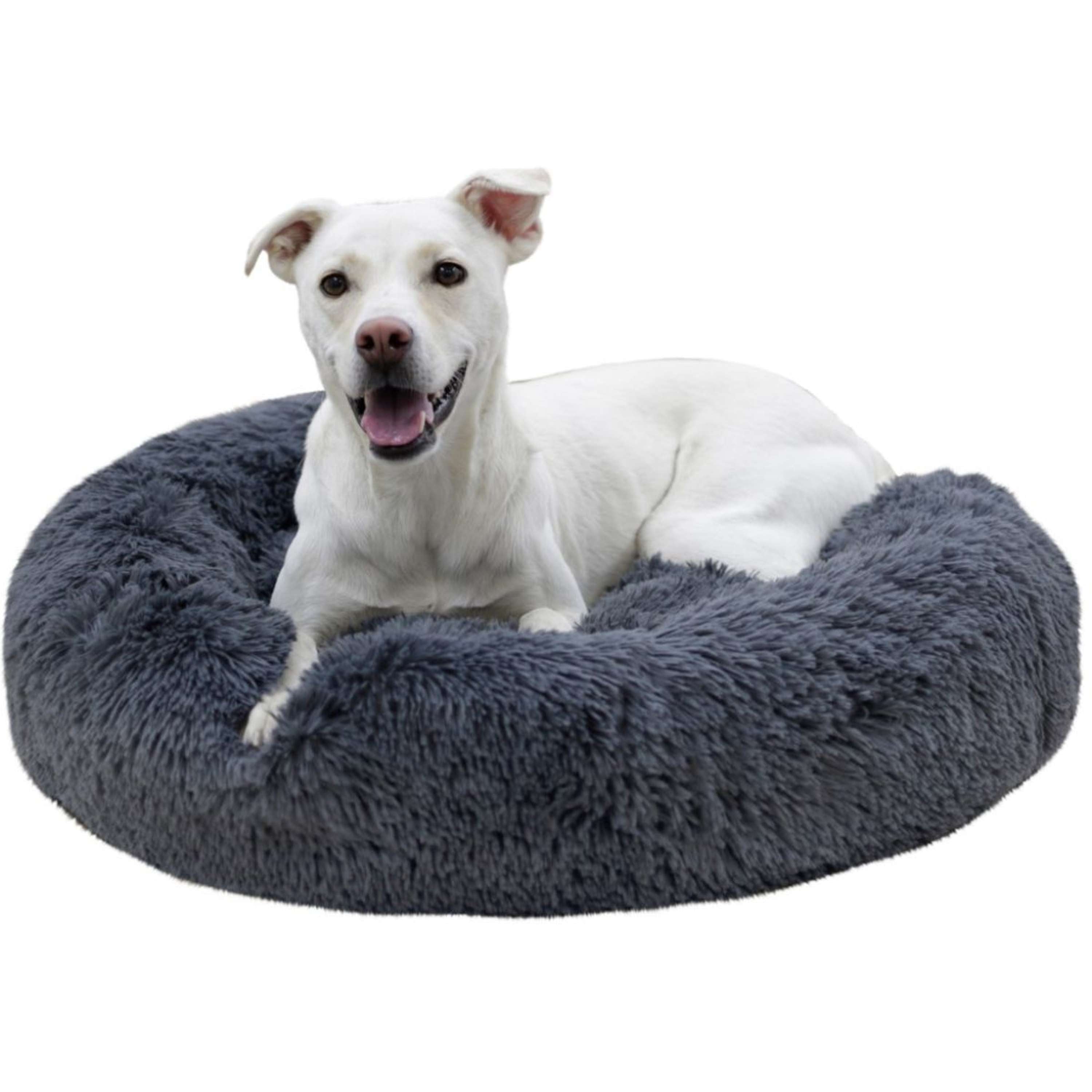 Kerbl Dog Cushion Fluffy Grey