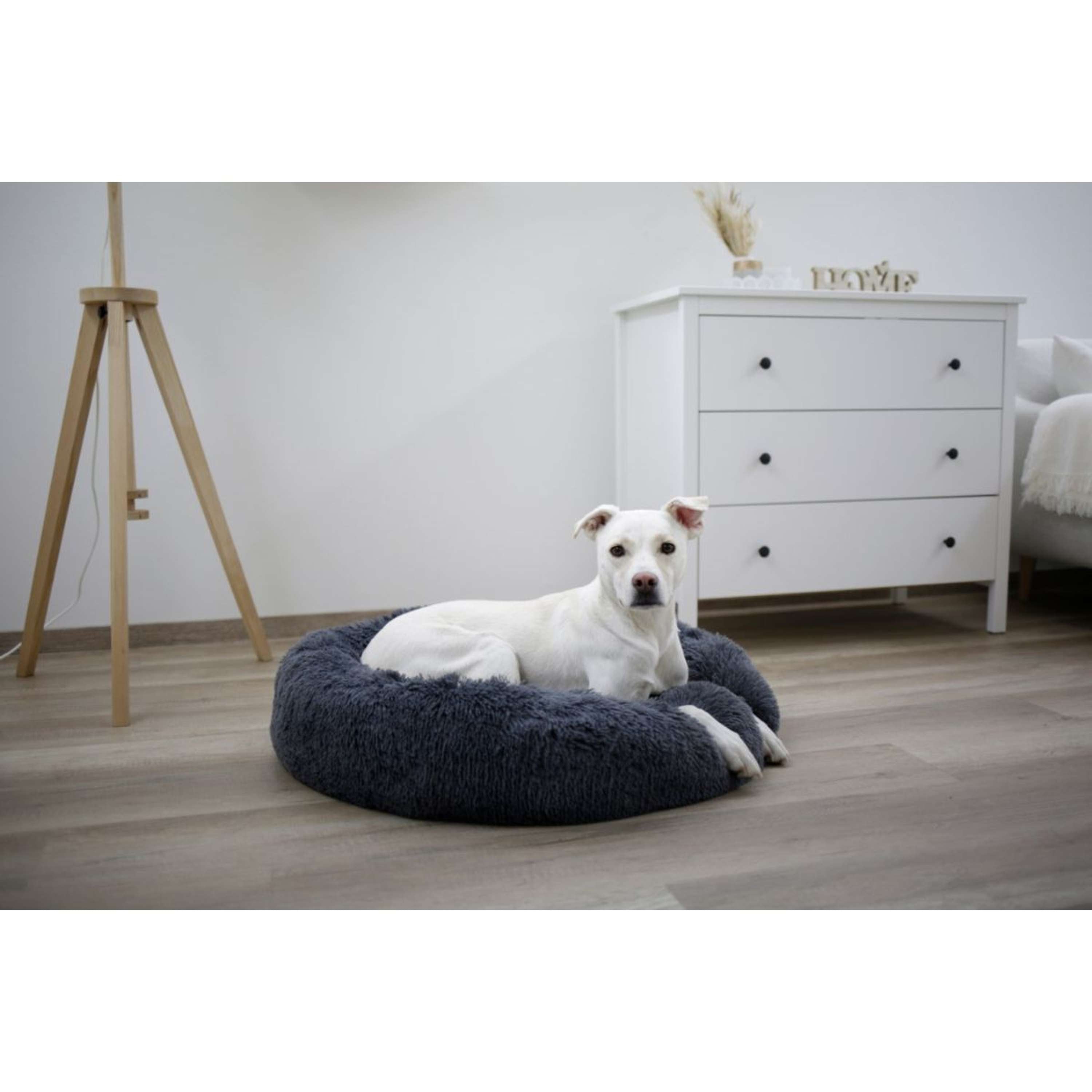 Kerbl Dog Cushion Fluffy Grey