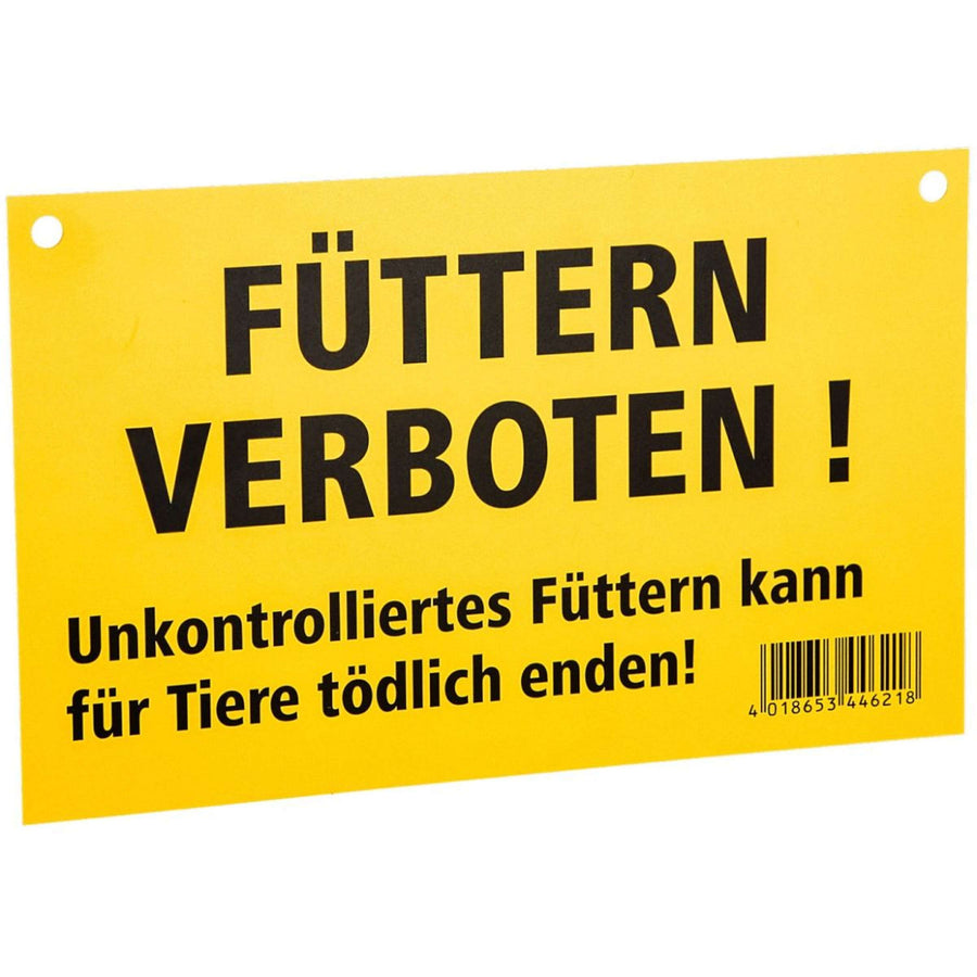 Kerbl Warning Sign Do Not Feed