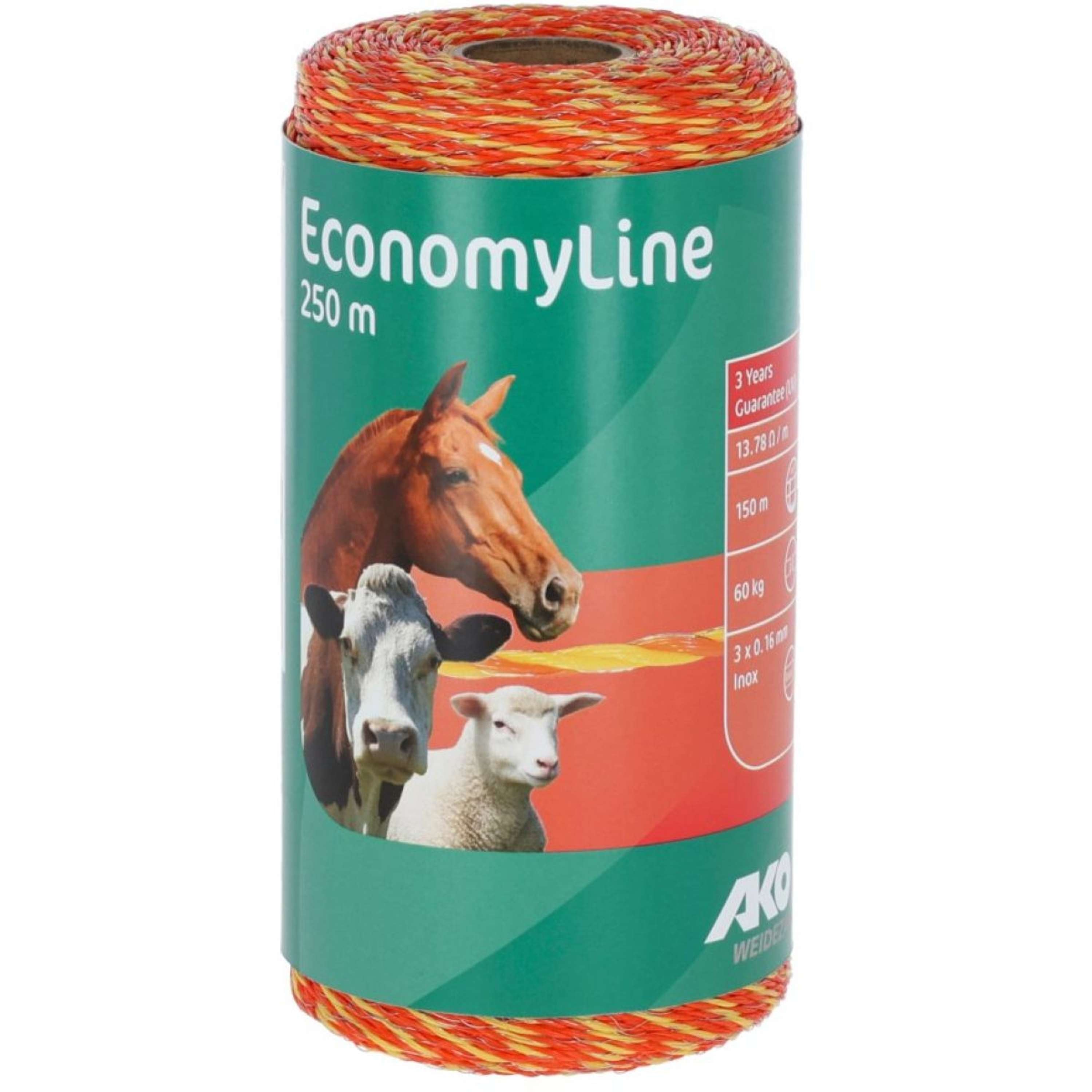 Ako Polywire EconomyLine Yellow orange