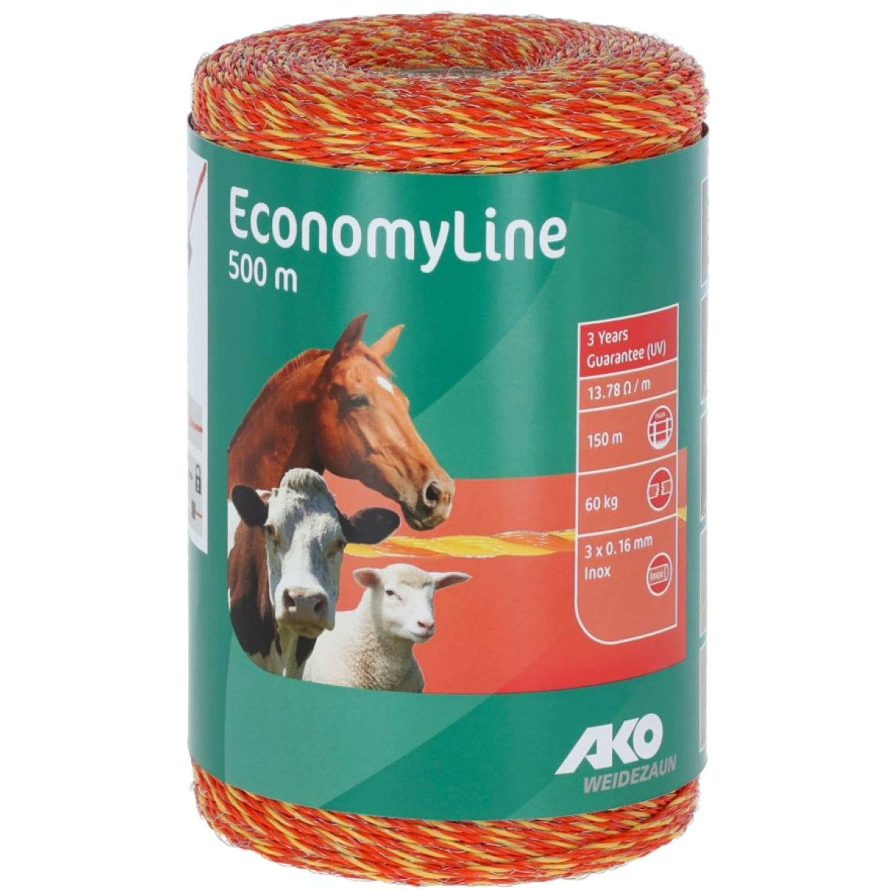 Ako Polywire EconomyLine Yellow orange