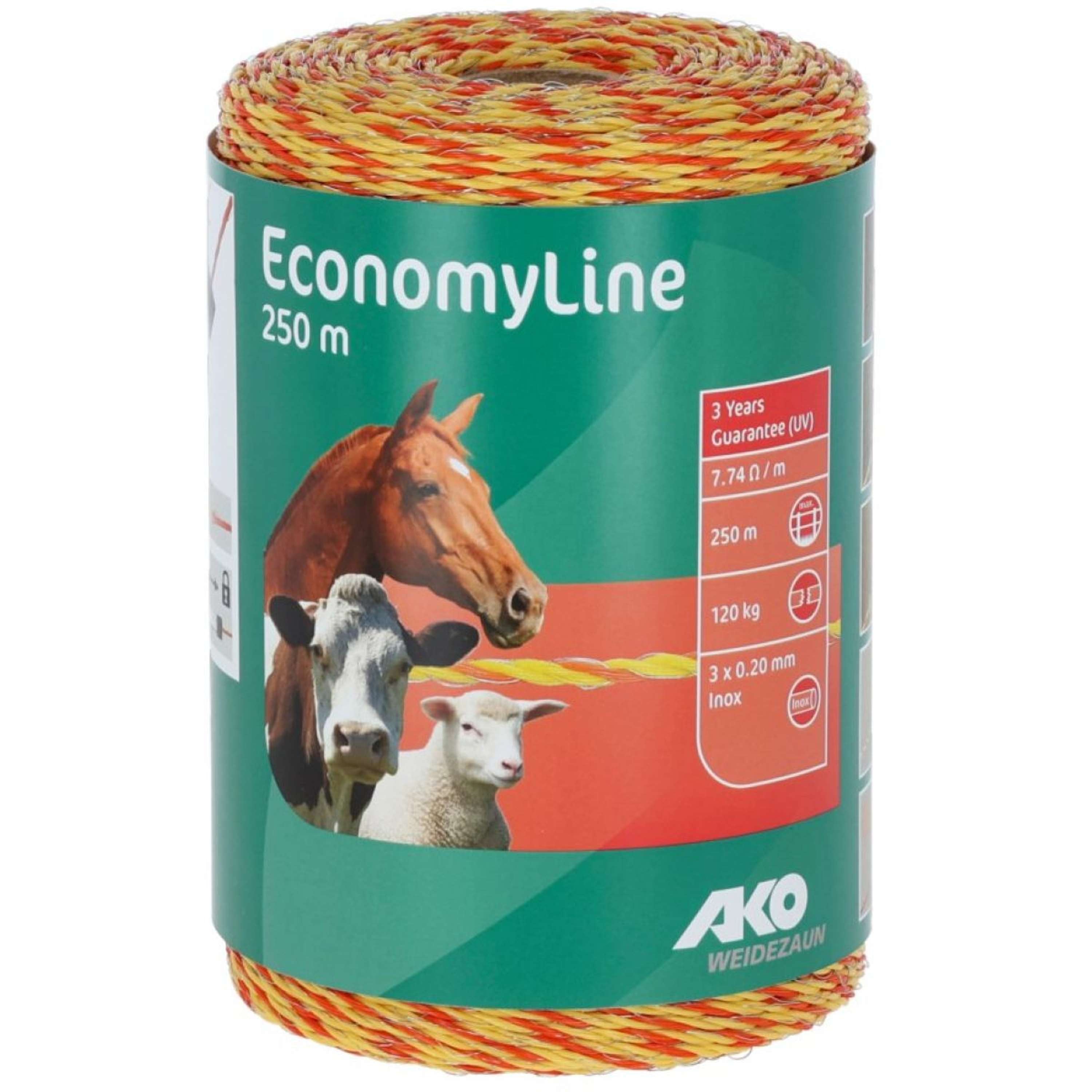 Ako Polywire EconomyLine Yellow orange