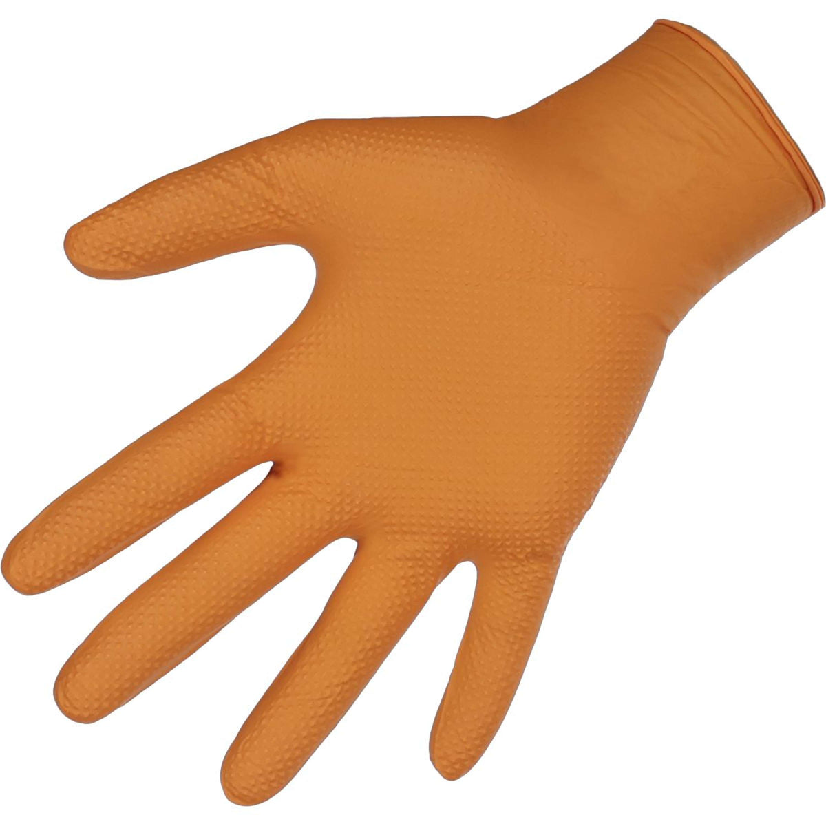 Kerbl Disposable Gloves Nitril X-Grip 50 Pieces Orange