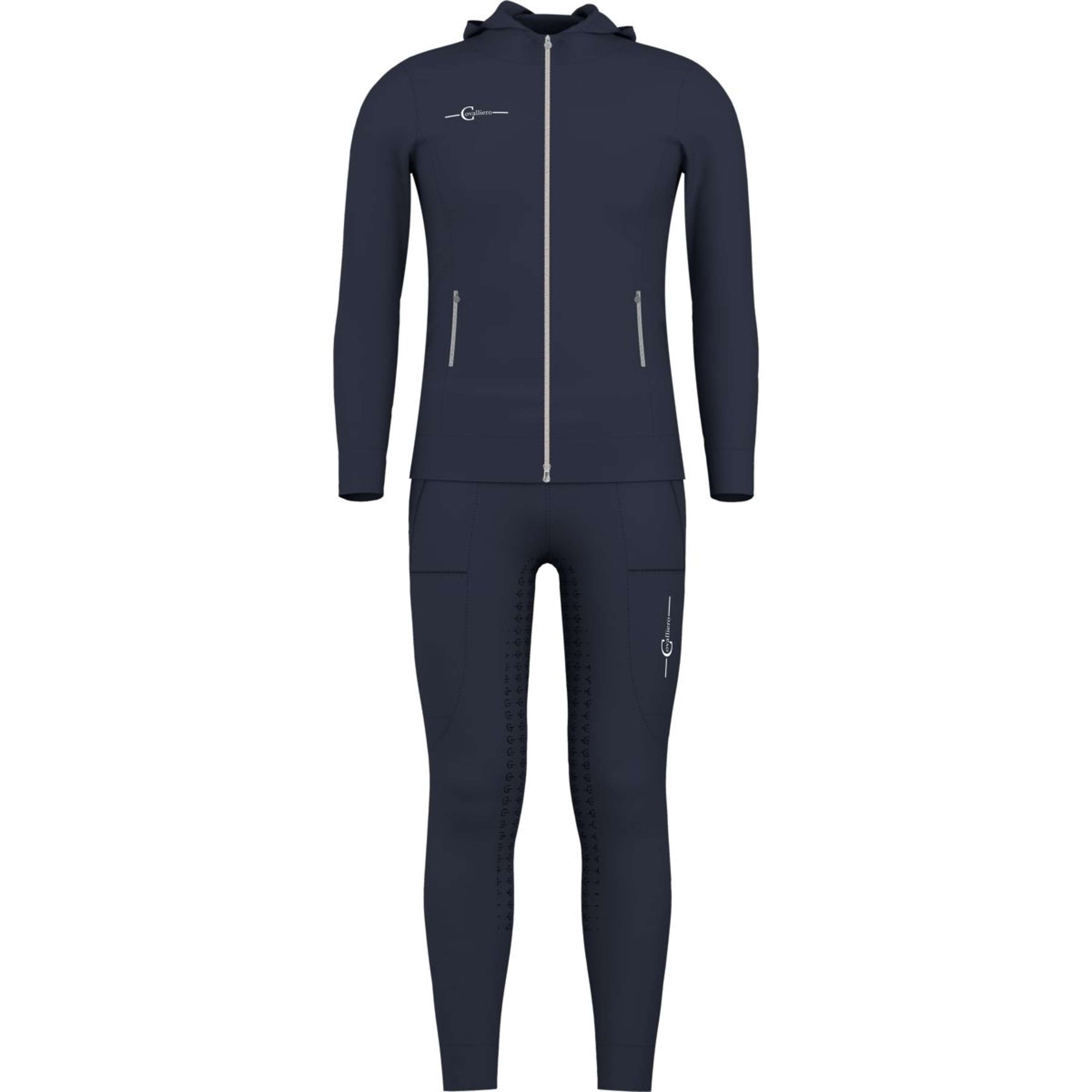 Covalliero Breeches + Zip-Hoodie Kids Navy