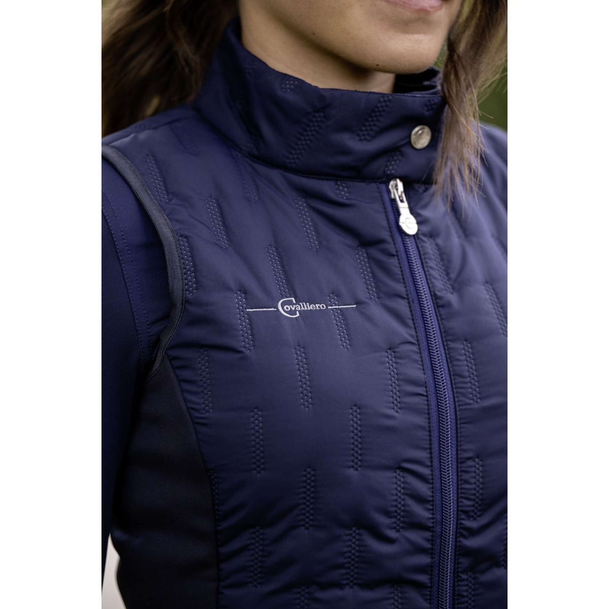 Covalliero Bodywarmer Hybride Women Navy