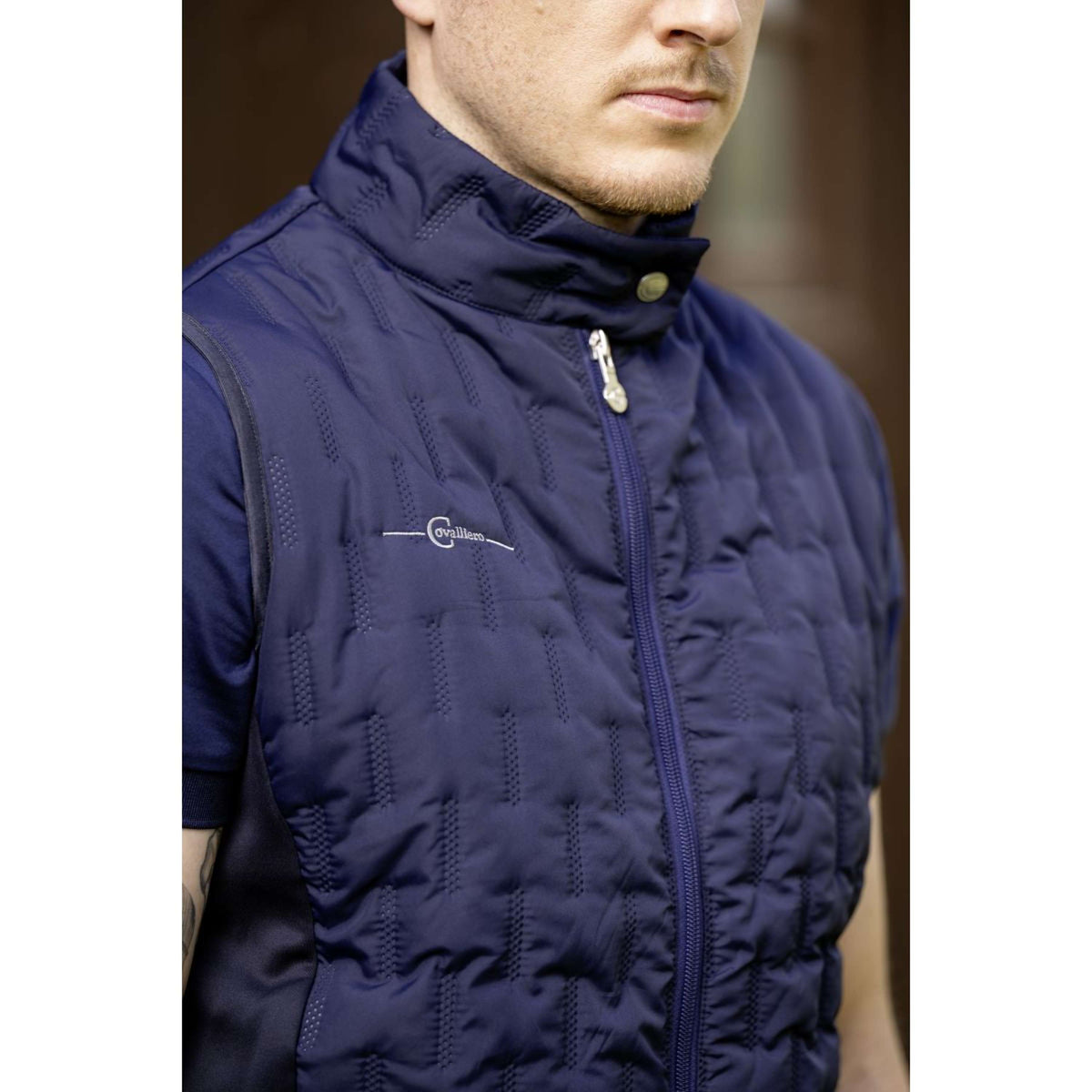 Covalliero Bodywarmer Hybride Men Navy