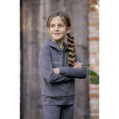 Covalliero Breeches + Zip-Hoodie Kids Graphite