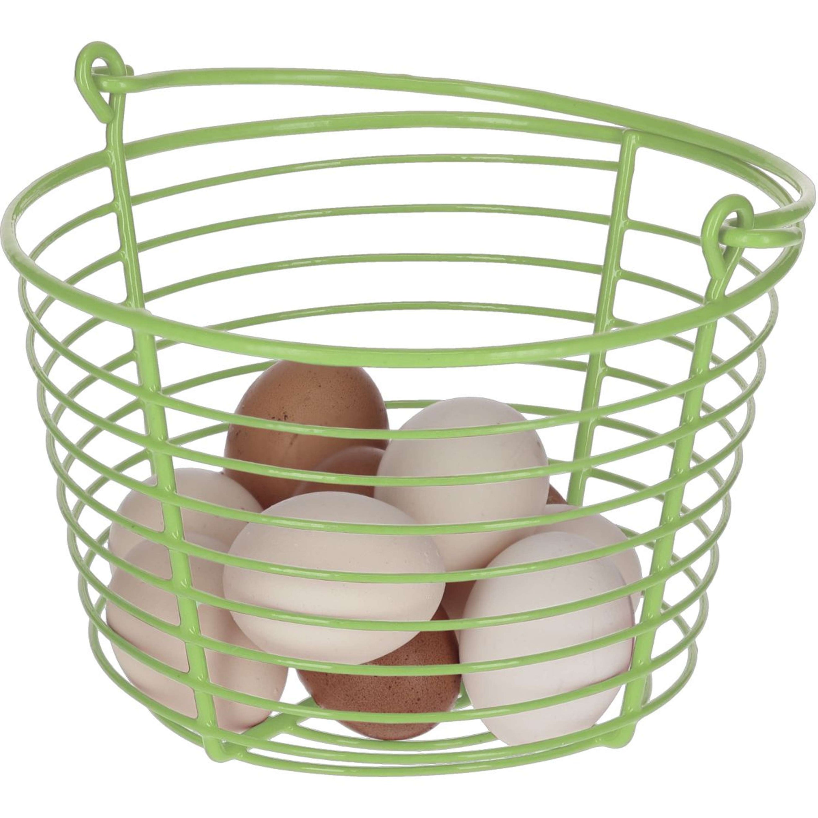 Kerbl Egg Basket Green