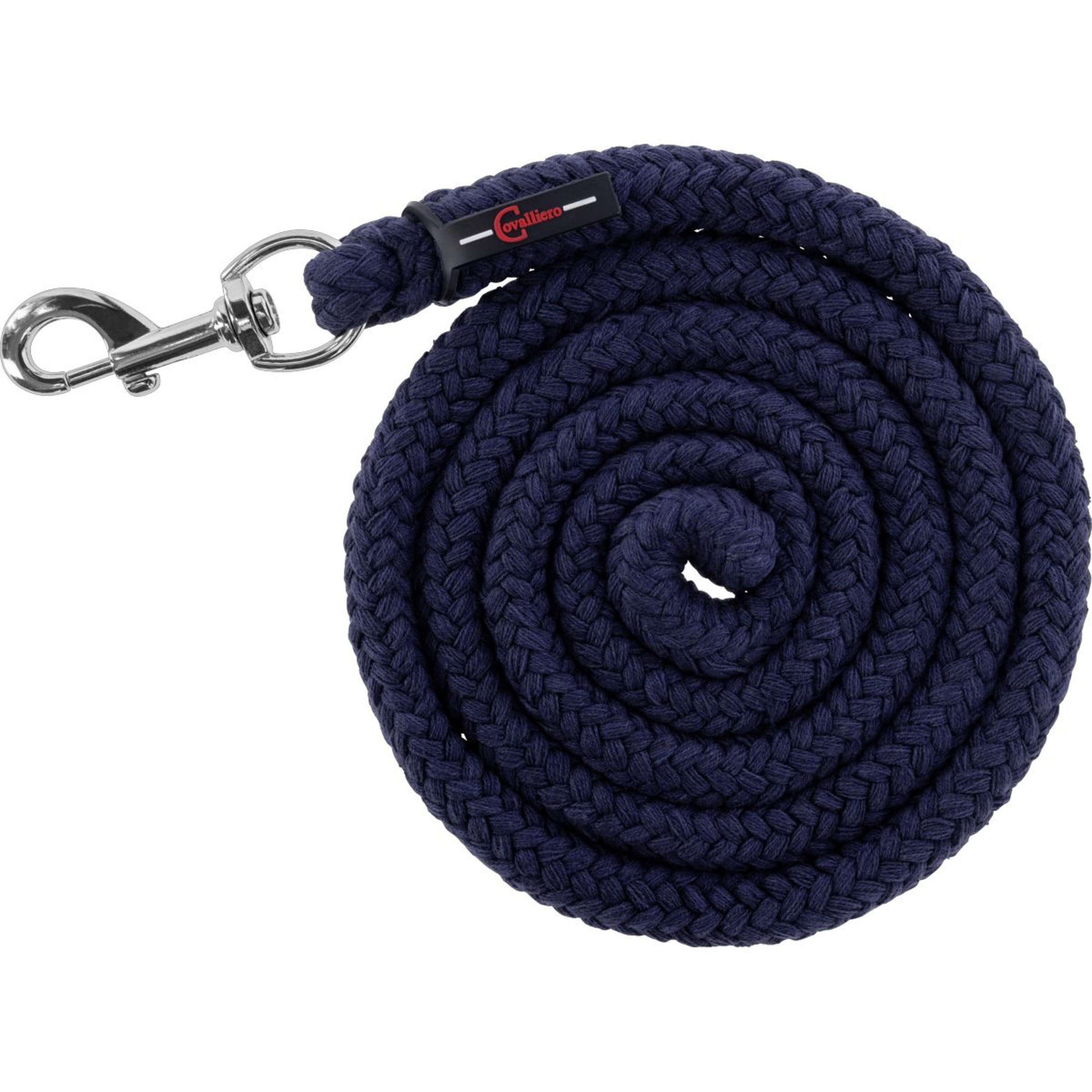 Kerbl Lead Rope Doria with a Carabiner Navy