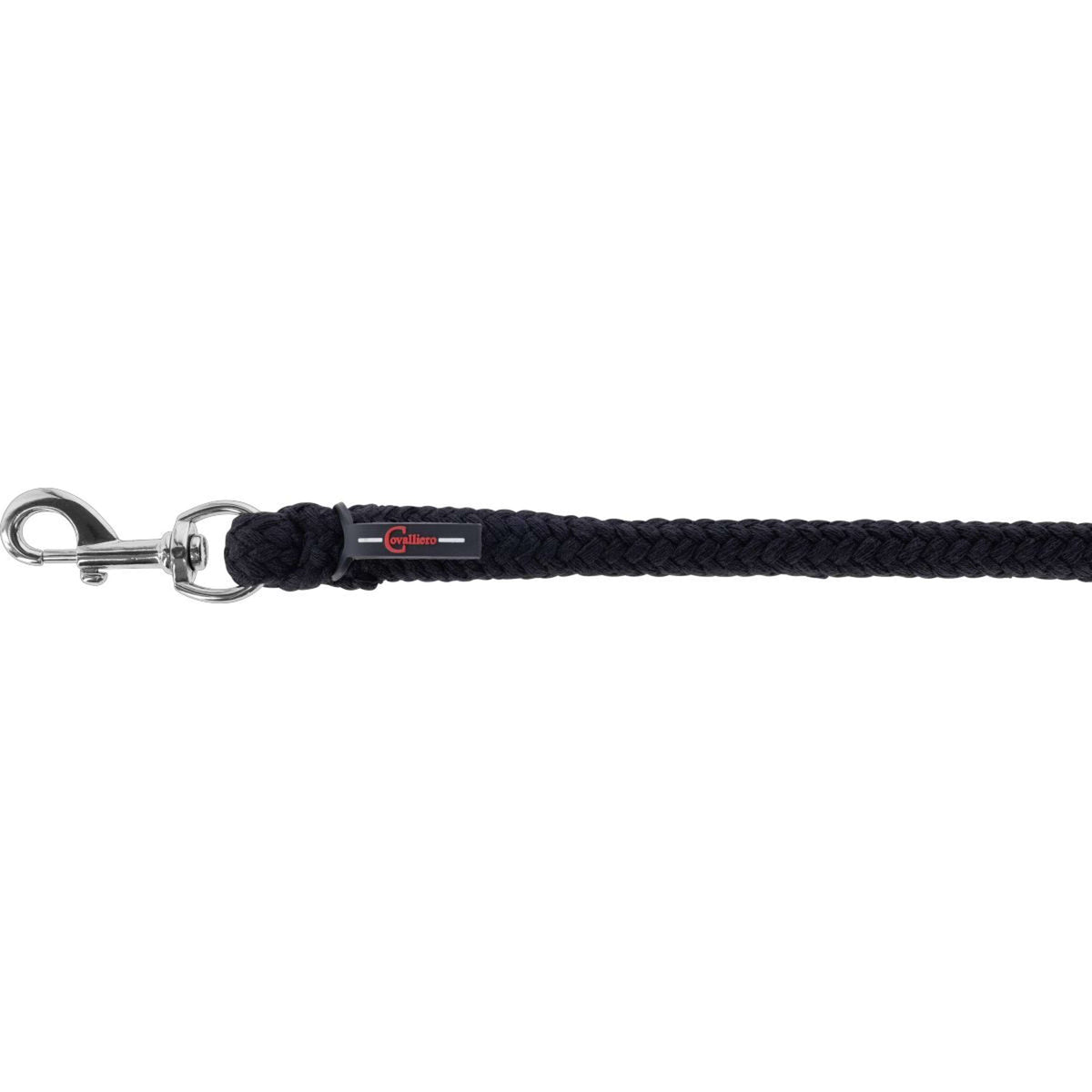 Kerbl Lead Rope Doria with a Carabiner Black