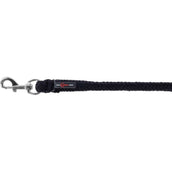 Kerbl Lead Rope Doria with a Carabiner Black