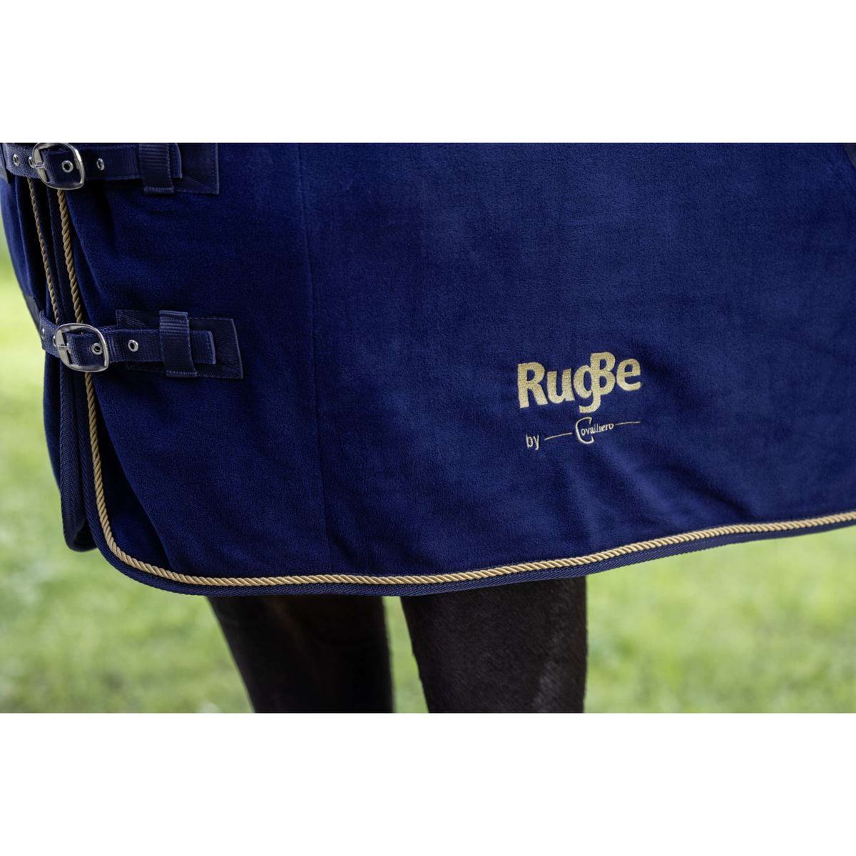 RugBe by Covalliero Fleece Rug Royal Navy