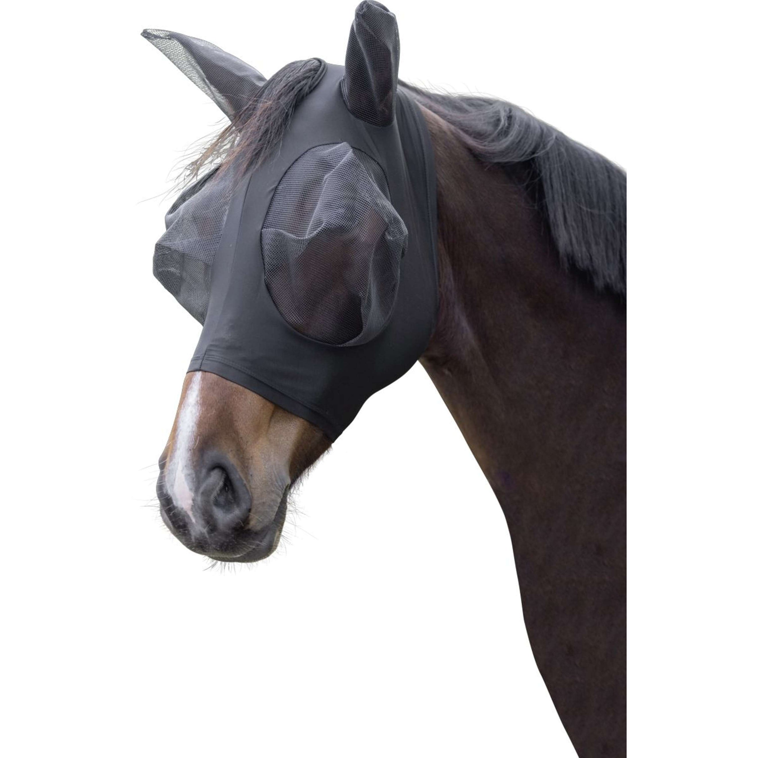 Kerbl Fly Mask Fino Stretch Black