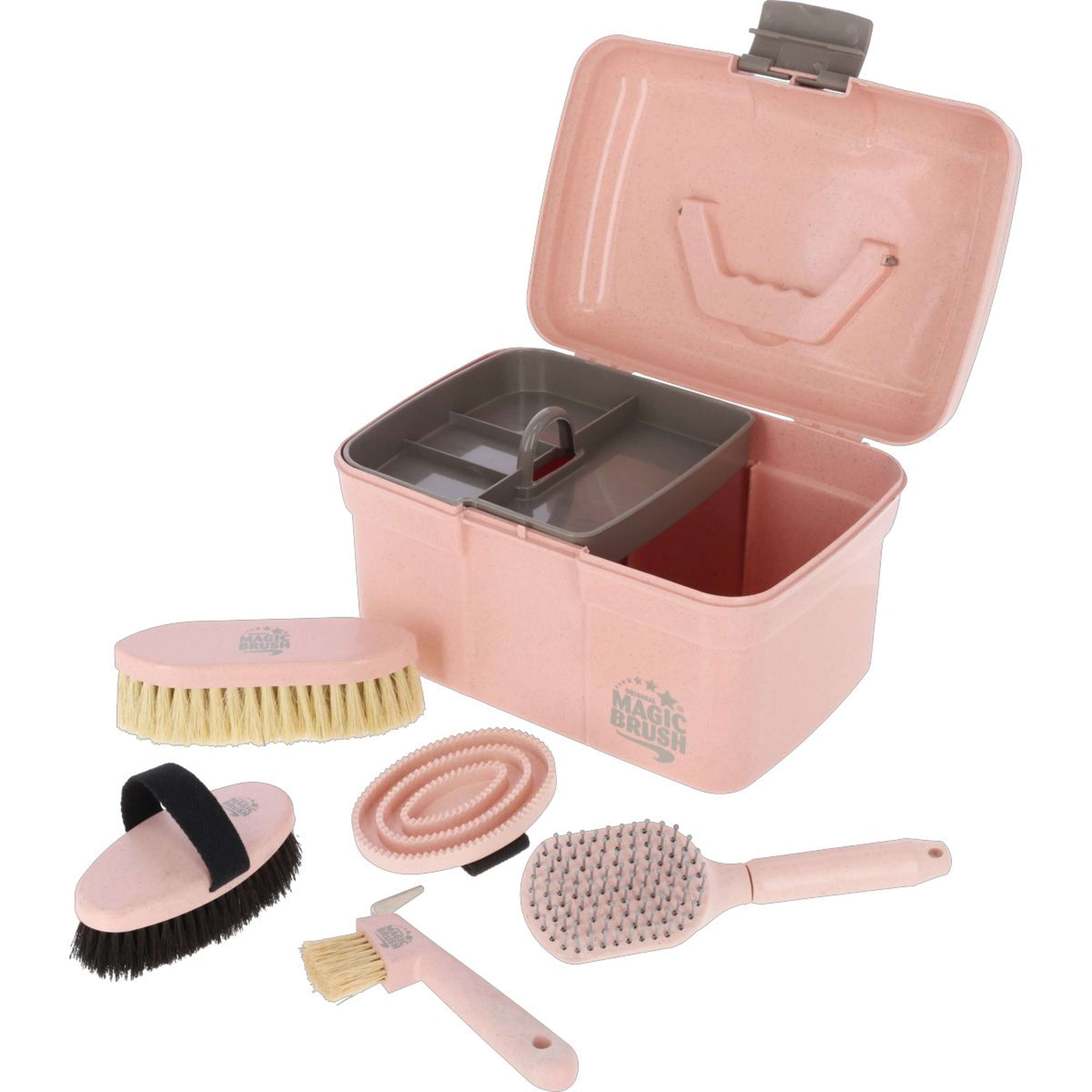 Magic Brush Grooming Box Waterlily Pastel Pink