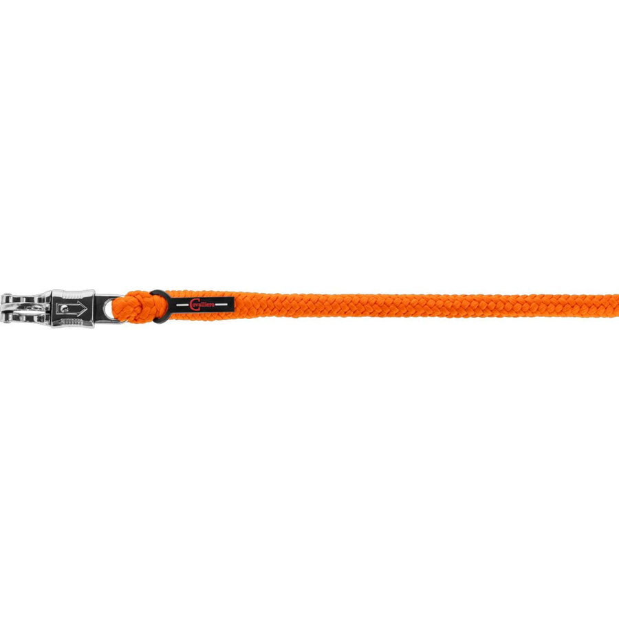 Covalliero Lead Rope Hippo with Panic Snap Orange