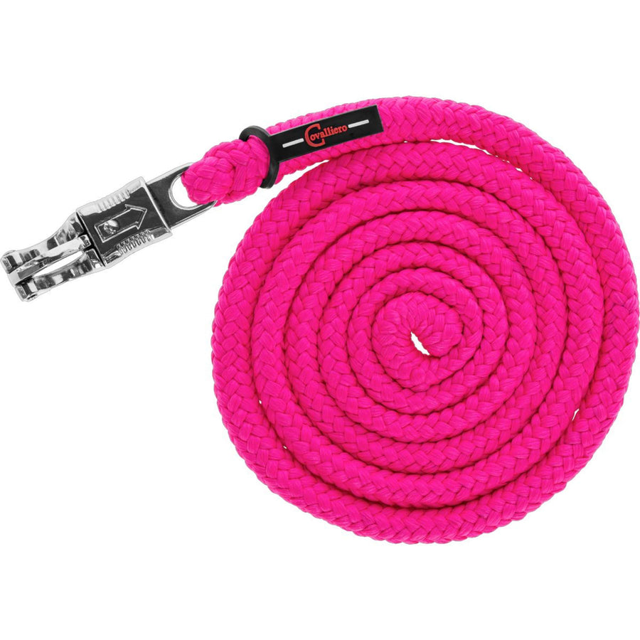 Covalliero Lead Rope Hippo with Panic Snap Pink
