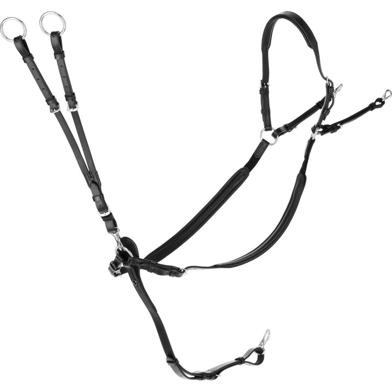 Covalliero Chest Buckle with a Martingale Black