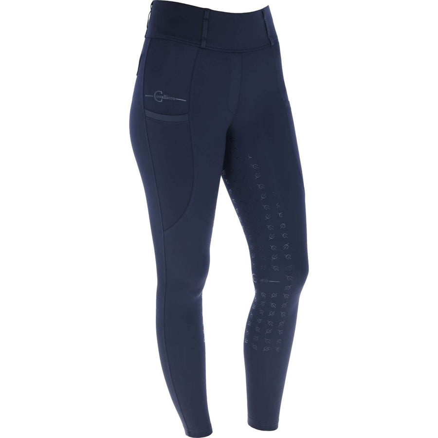 Covalliero Riding Legging Highwaist Full Grip Dark Navy