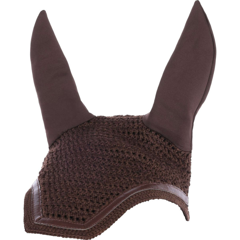 Covalliero Ear Bonnet Linea Brown