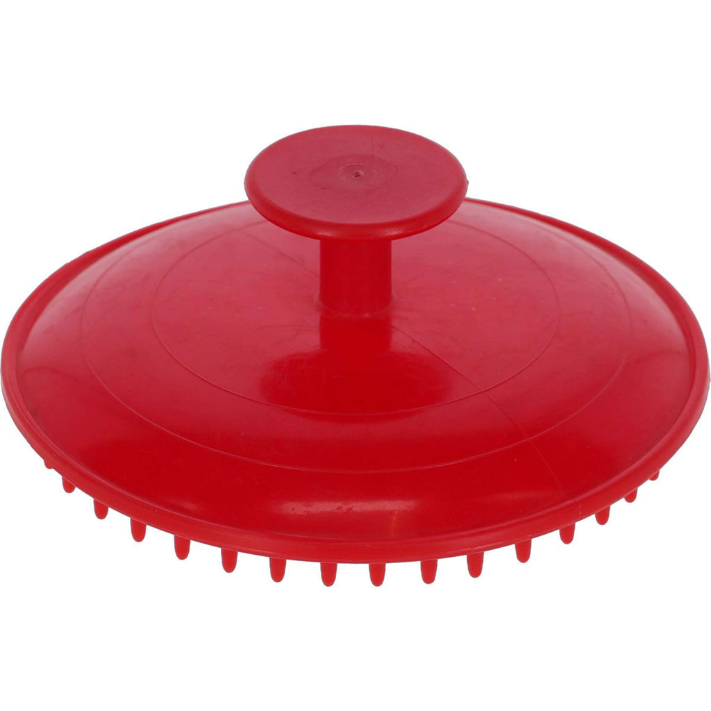 Covalliero Curry Comb Rubber Red