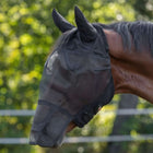 Kerbl Fly Mask with Ears and Nose Black