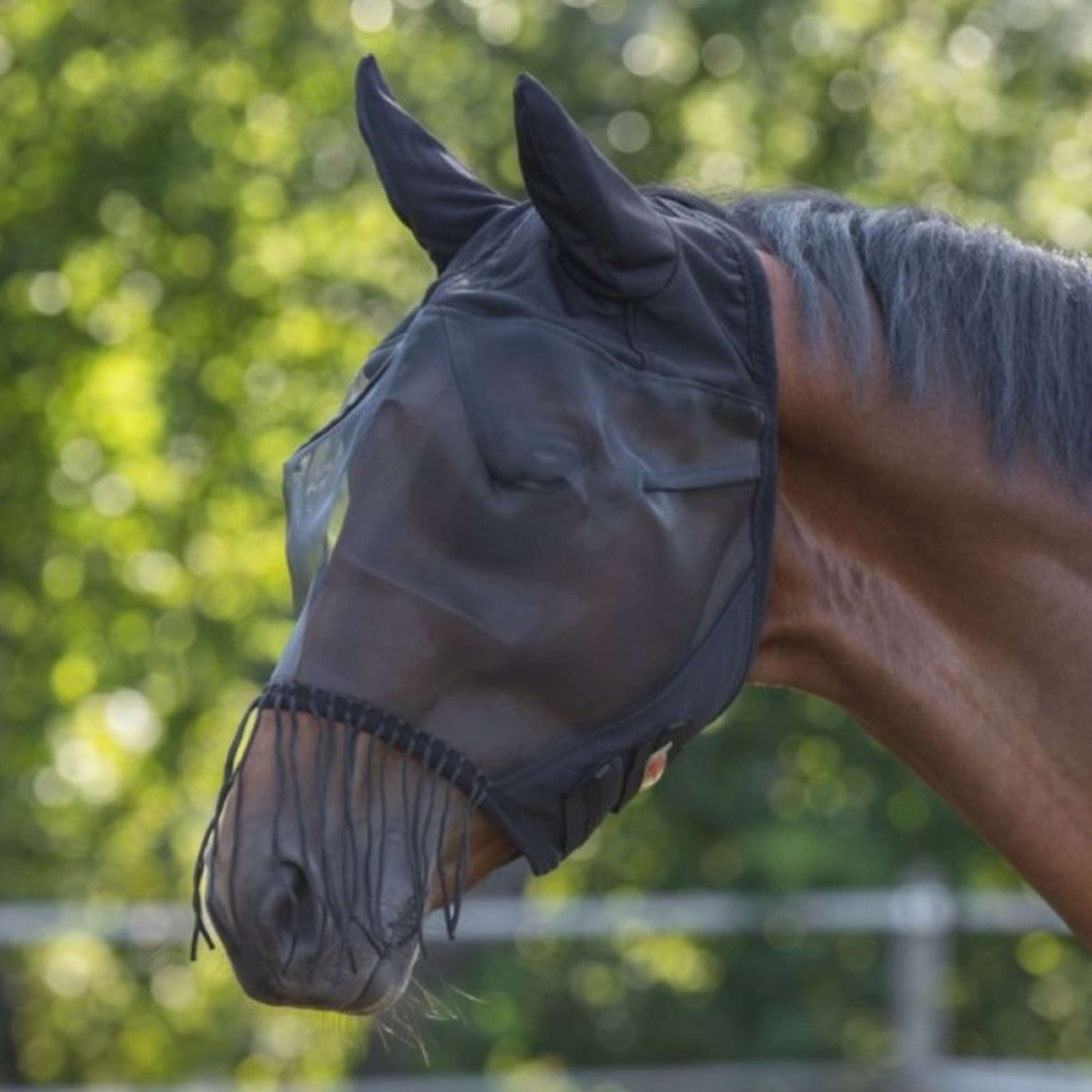 Kerbl Fly Mask Ears Black