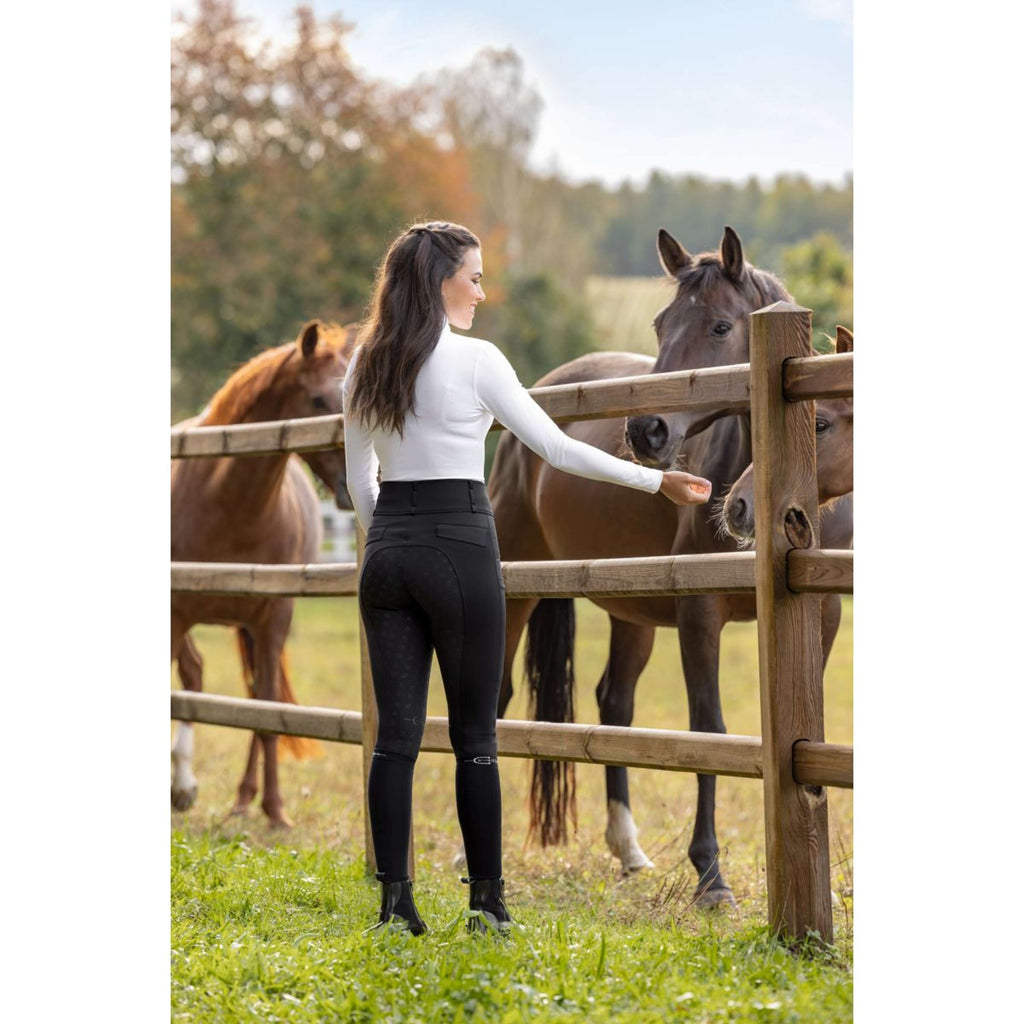 Covalliero Breeches Highwaist Full Grip Black