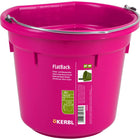 Kerbl Bucket with Flat Side Pink