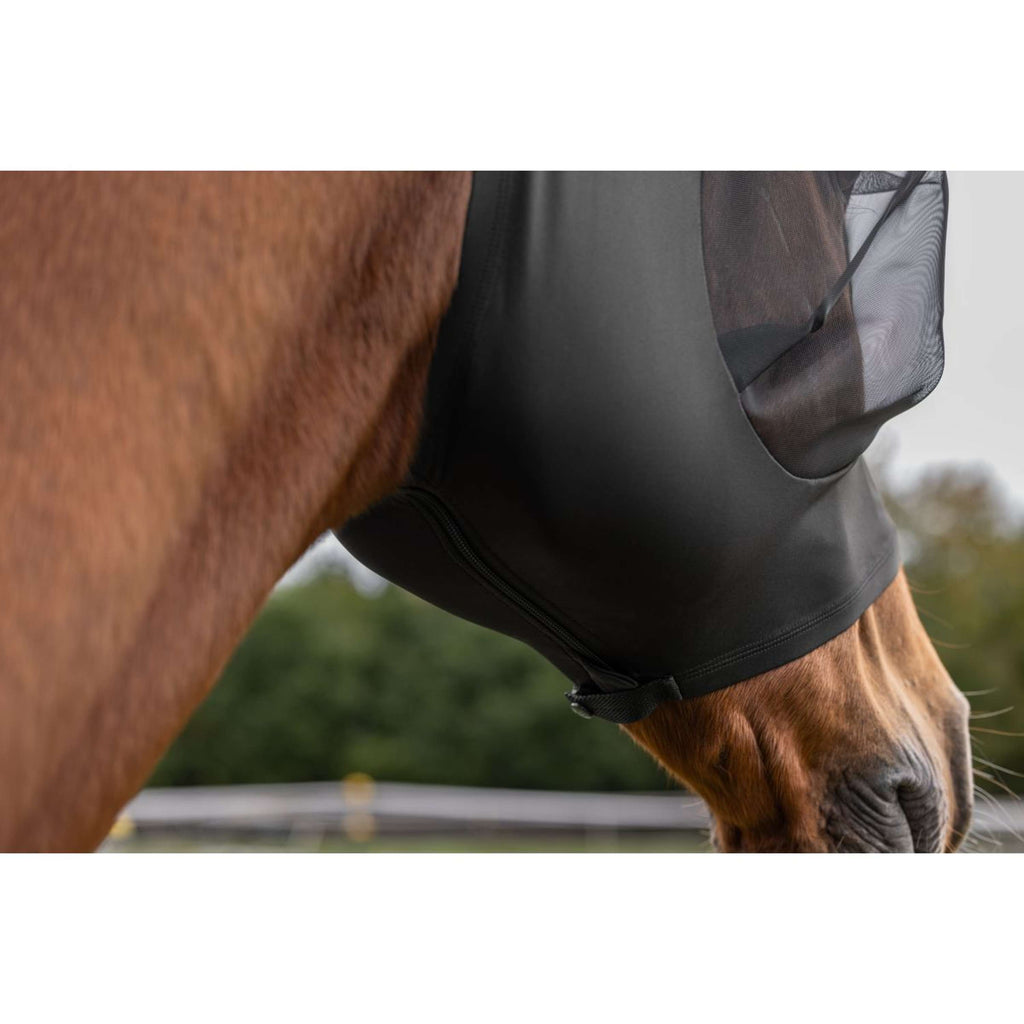 Covalliero Fly Mask FinoStretch Black