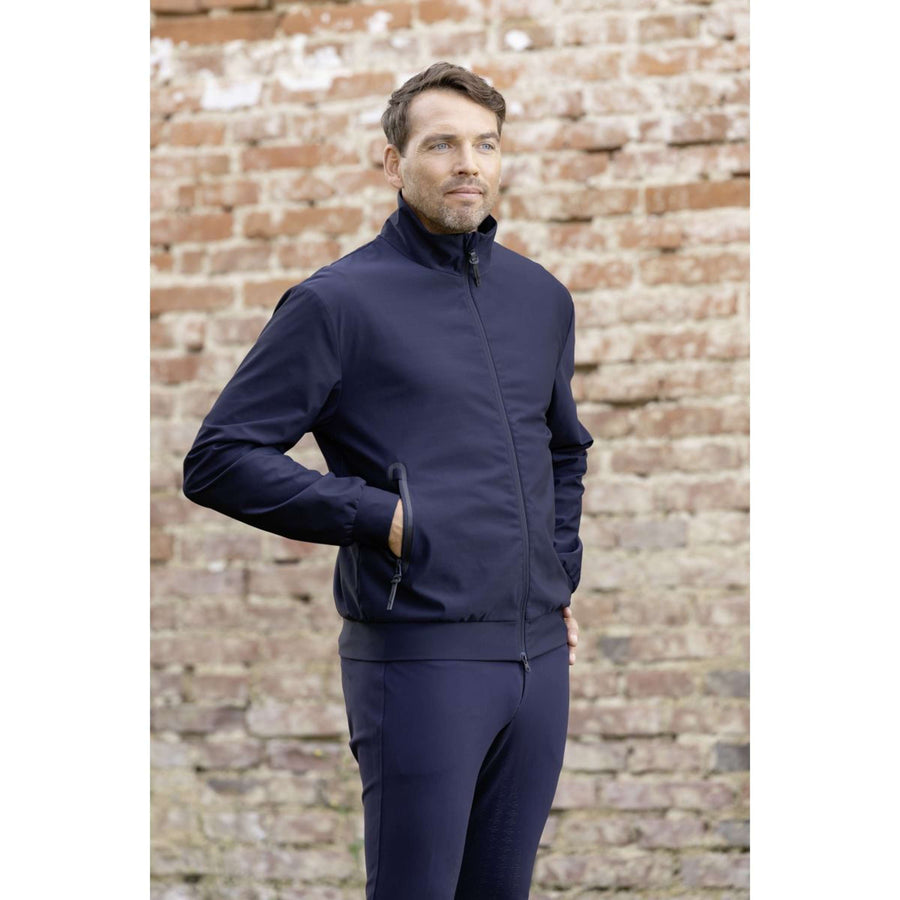 Covalliero Zip-Hoodie Blouson Men Dark Navy