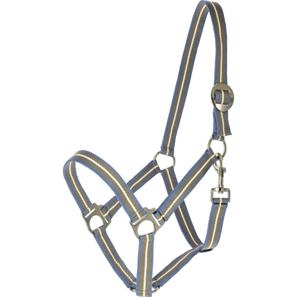 Covalliero Halter SS26 Smoked Blue/Walnut