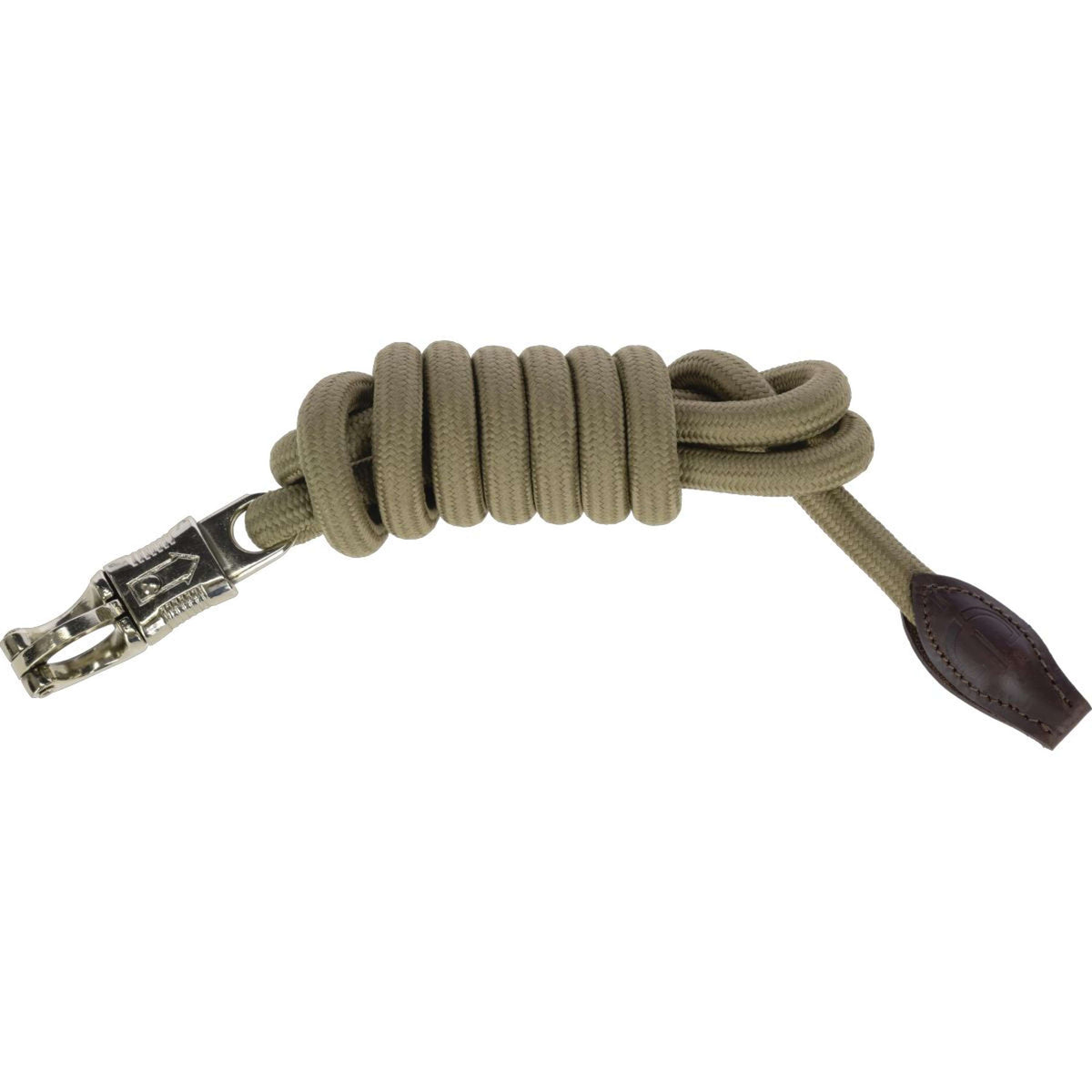 Covalliero Lead Rope SS26 with a Panic Snap Walnut
