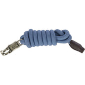 Covalliero Lead Rope SS26 with a Panic Snap Smoked Blue
