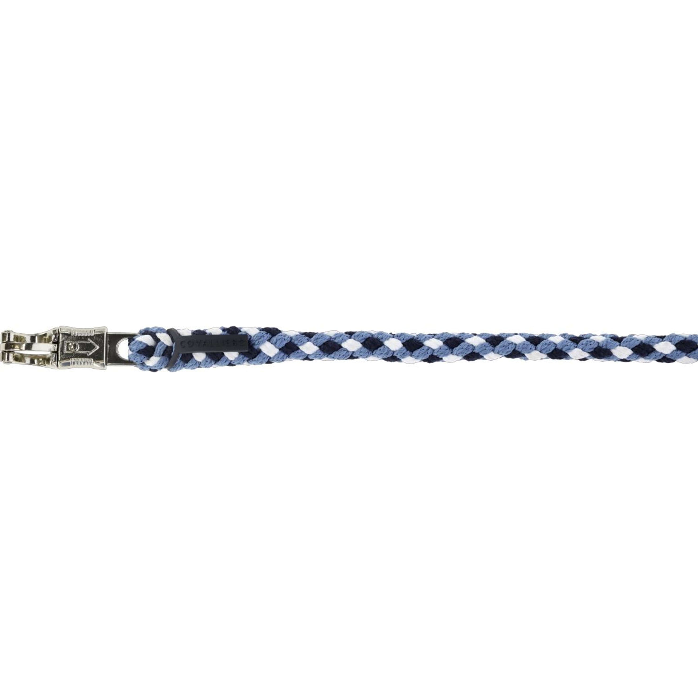 Covalliero Lead Rope SS26 with a Panic Snap Dark Navy/Smoked Blue