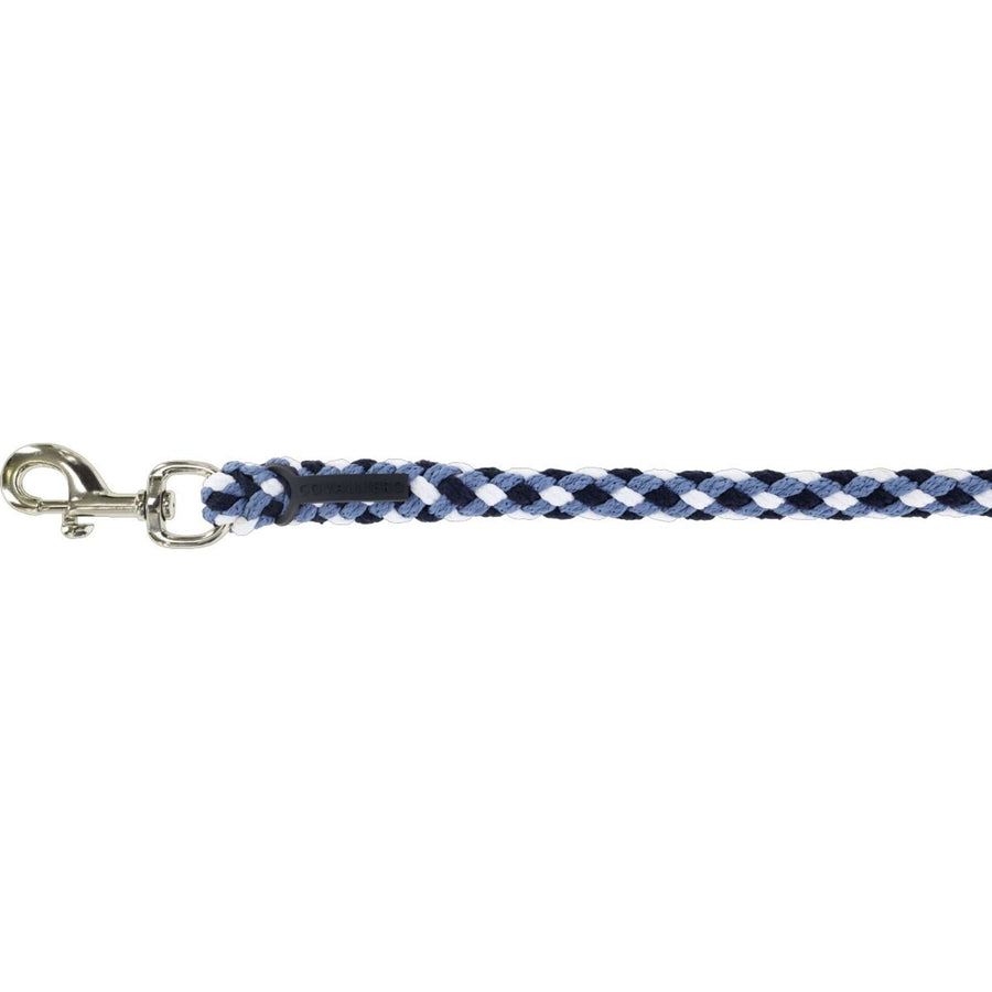 Covalliero Lead Rope SS26 with Carabiner Dark Navy/Smoked Blue