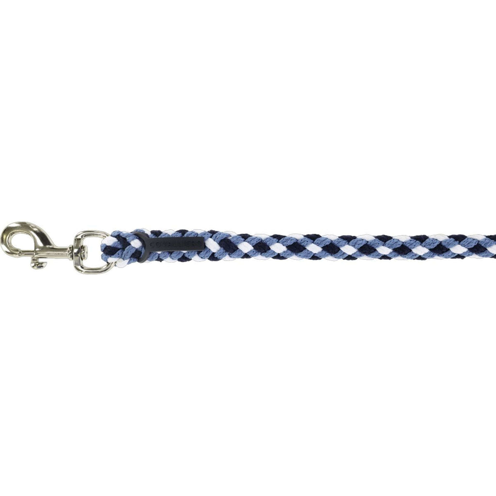 Covalliero Lead Rope SS26 with Carabiner Dark Navy/Smoked Blue